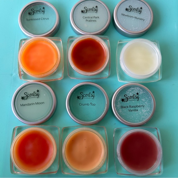 Scentsy wickless candles for wax warmer 6 different smells new - Picture 2 of 5